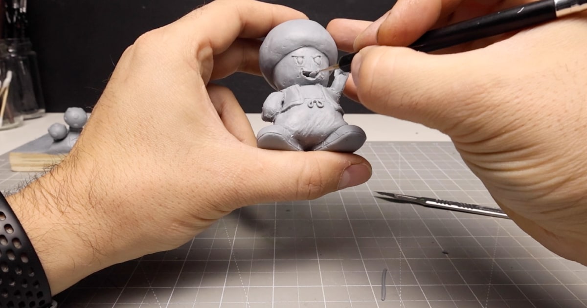 Adding Facial Expressions to Toad Figure
