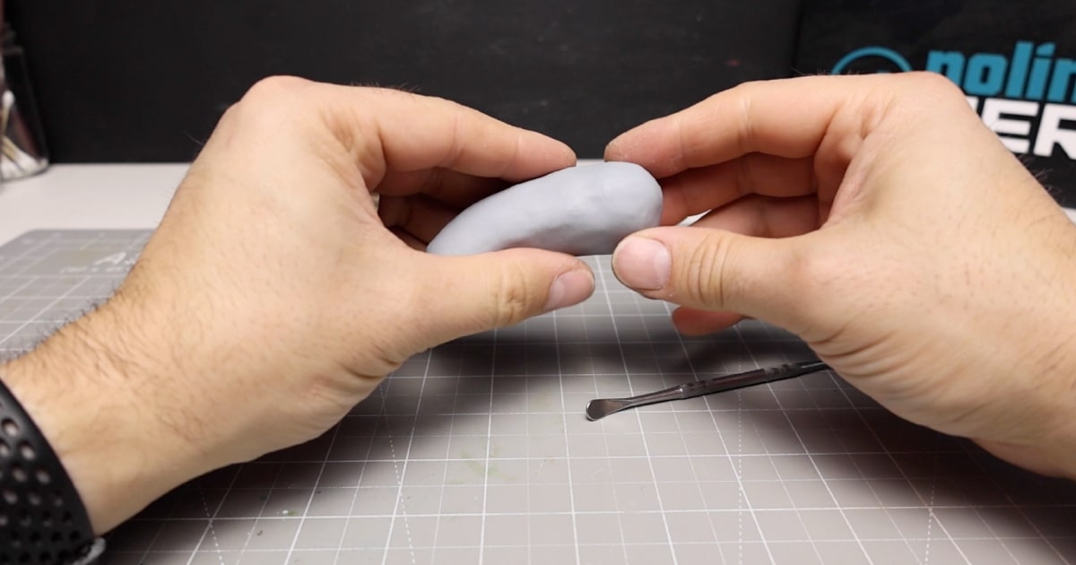 Alien Fish Sculpture Clay - Shaping The Head