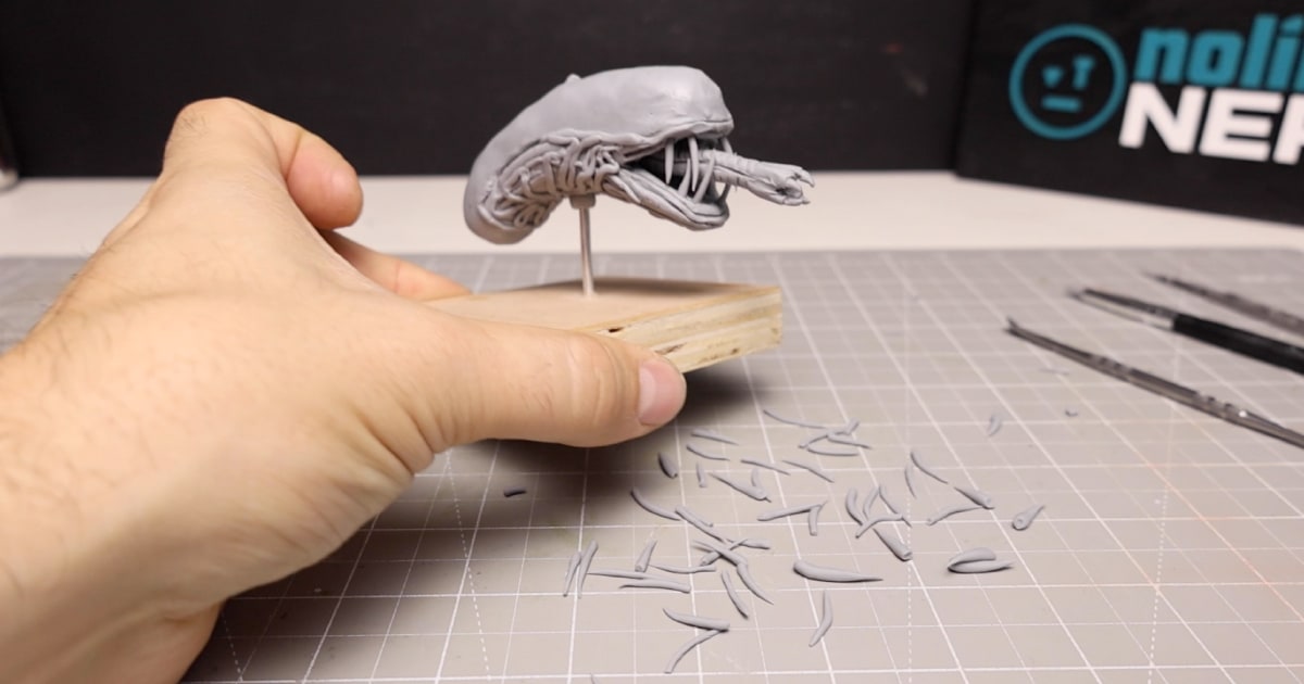 Test Fitting The Baked Teeth and Inner Jaw