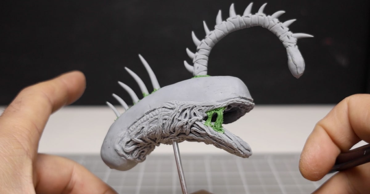 Using Green Stuff to Secure Parts & Make New Bits