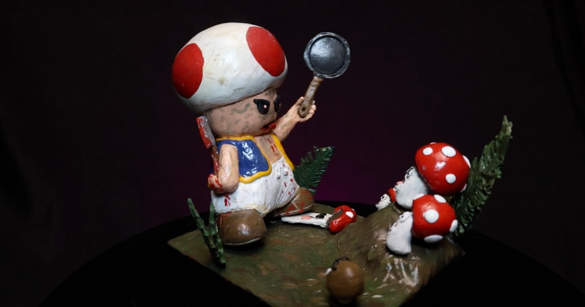 Evil Toad Diorama Final Reveal