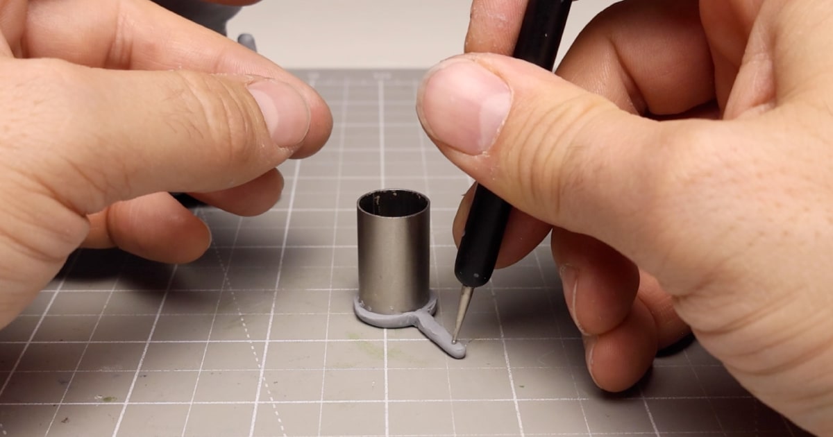 Making A Clay Frying Pan Using Tools
