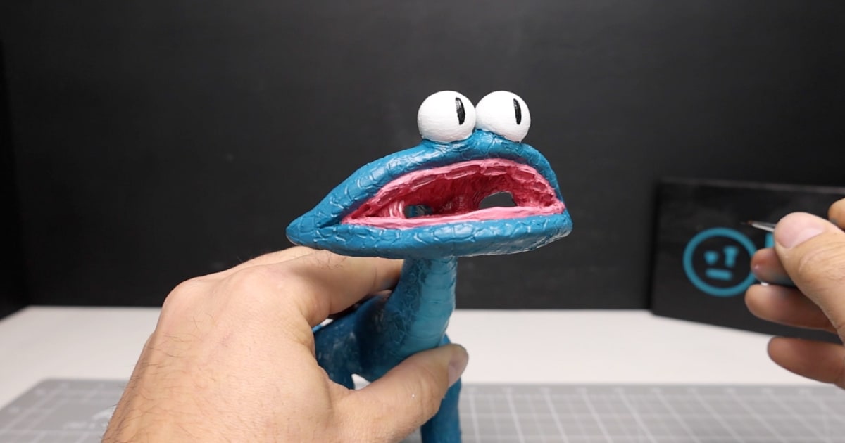Giving Cyan A Few Details - Eyes & Gums