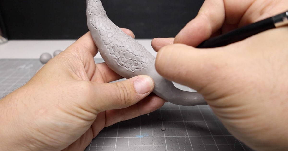 Adding Skin Detail to Cyans' Body