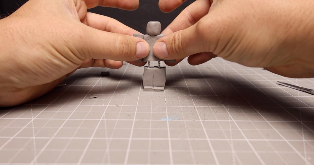 Adding Armature Wire For Support & Moveability