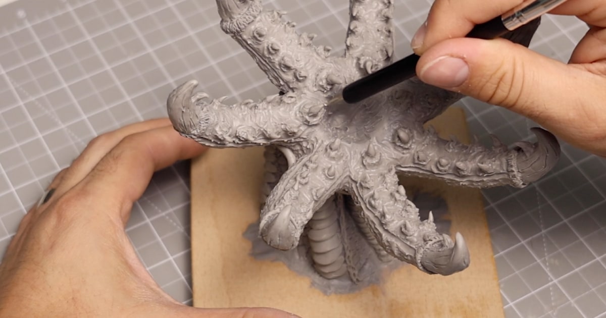 Adding The Teeth to the Rock Worm Tentacles