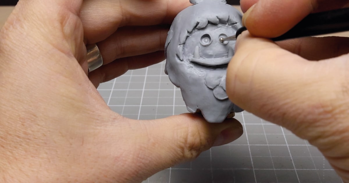 Balling Out Eye Sockets Using A Ball Stylus