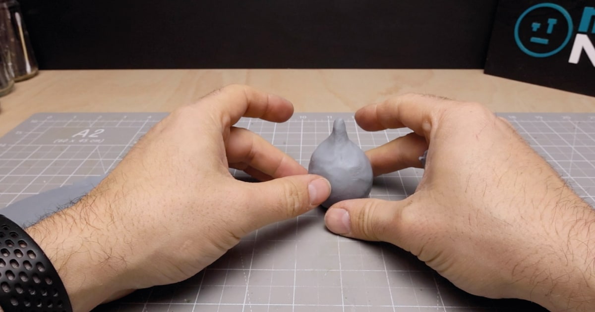 Creating The Main Body for Custom Yeti Bobblehead Figure