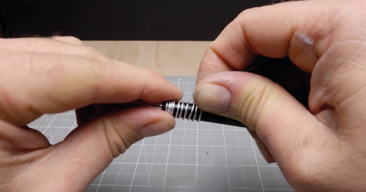 Making a Custom Spring Using Armature Wire
