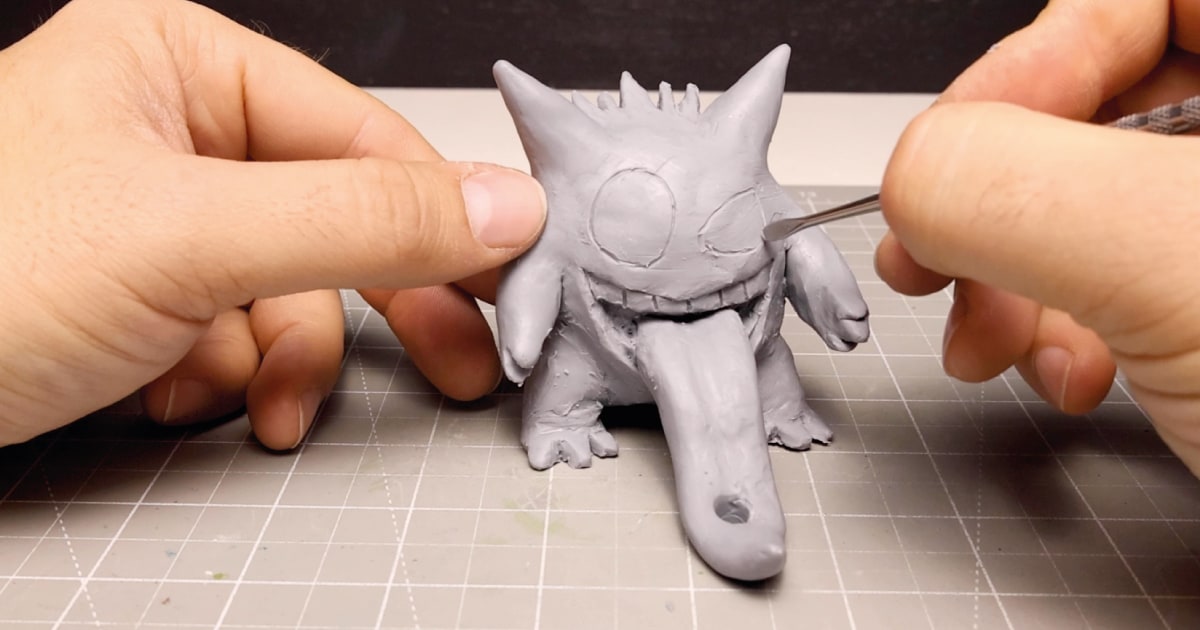 Changing Gengar's Facial Expression