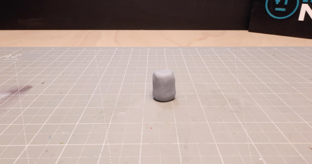 Polymer Clay Sausage for Mini Krampus Figure Body