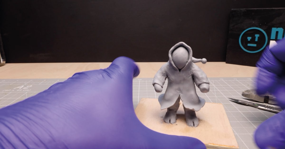 Creating A Jacket For My Krampus Figure