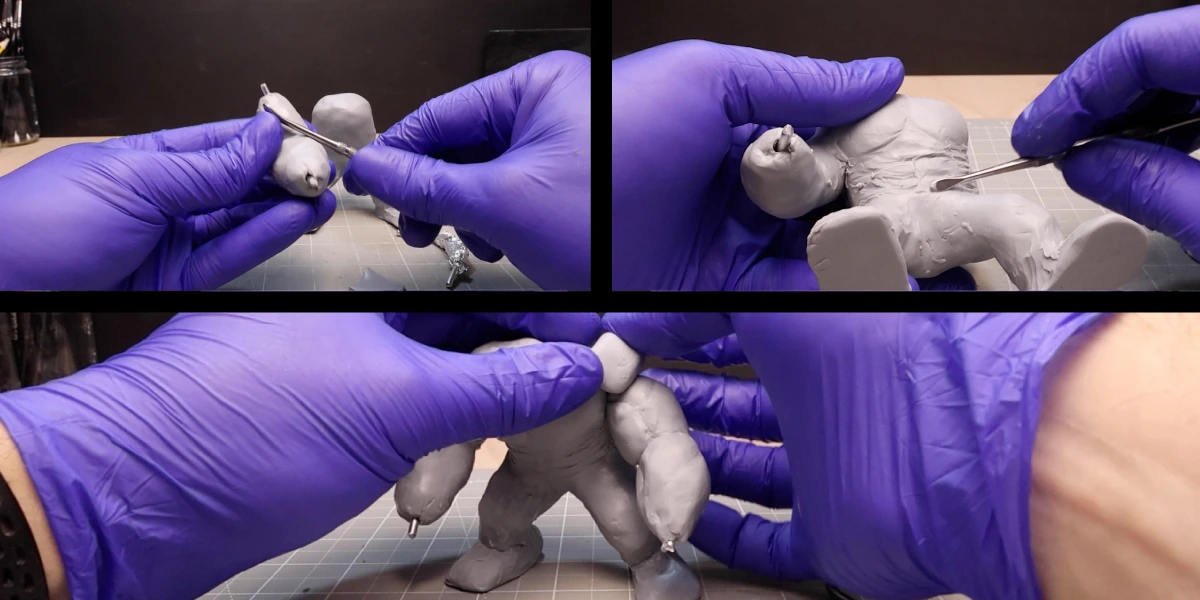 Sculpting Red Hulk Arms & Muscles