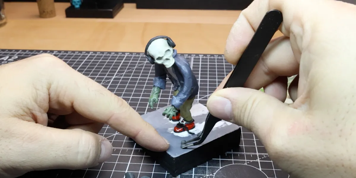 Zombie Figure Finishing Touches